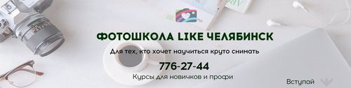 Логотип компании Like, фотошкола