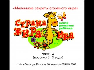 Новость Страна жирафика Челябинск