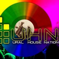 Логотип компании Ural house nation, школа диджеинга